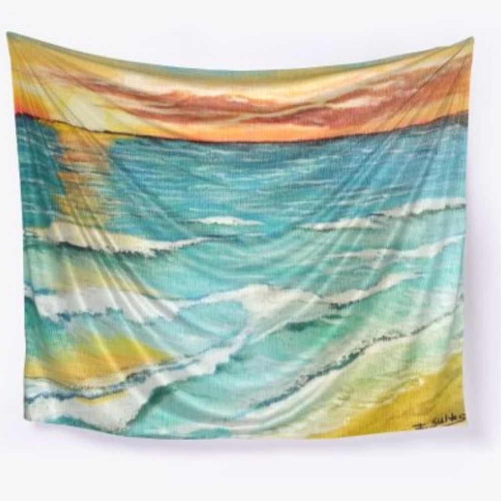 Wall Tapestry - Captiva Island Sunset